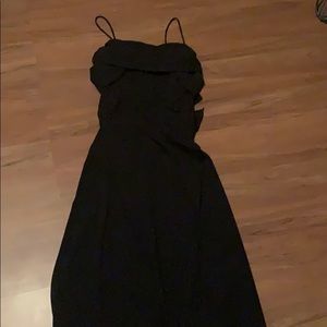 Black formal dress